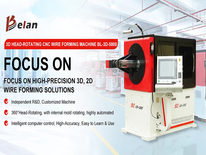 3D wire forming machine