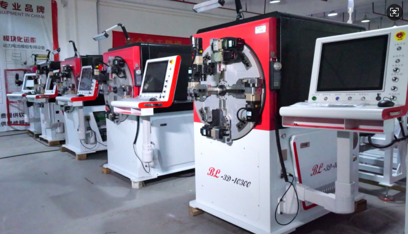 Enameled wire bending machine