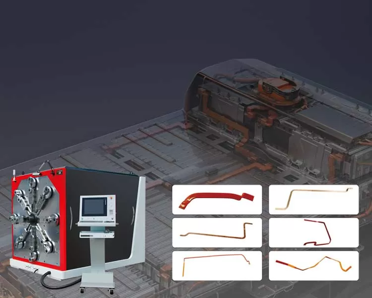copper busbar bending machine