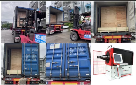 Precision Wire Bending Machine BL-3D-6800 Successfully Delivered to South Africa!