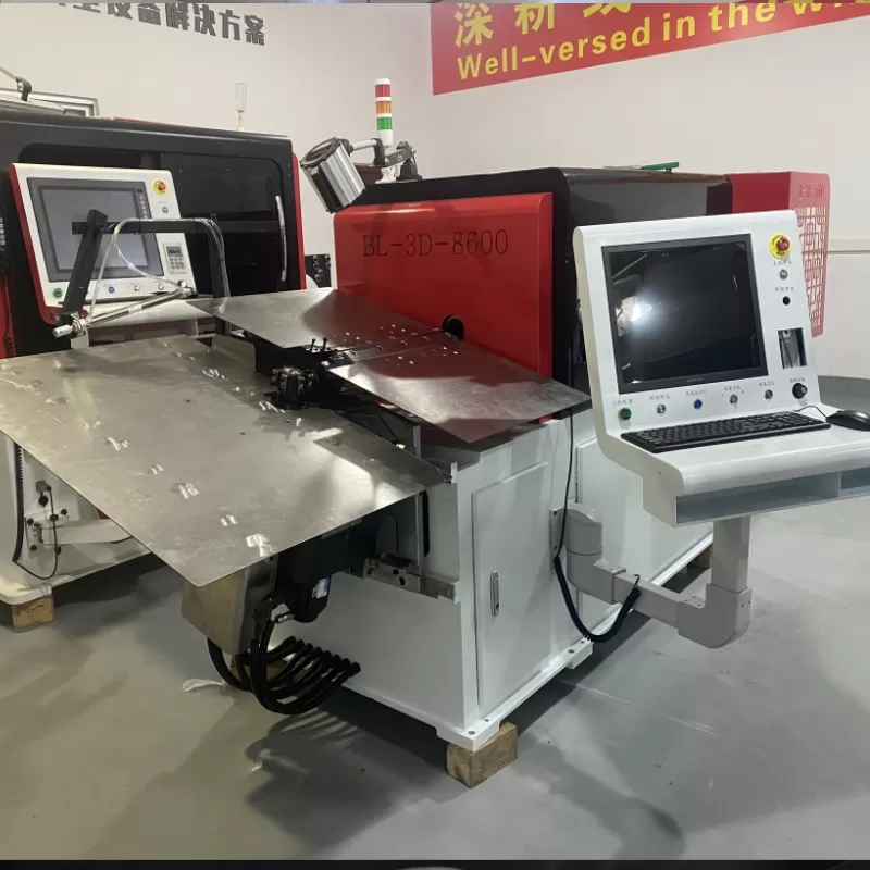 6mm Flat Wire Bending Machine BL-3D-8600