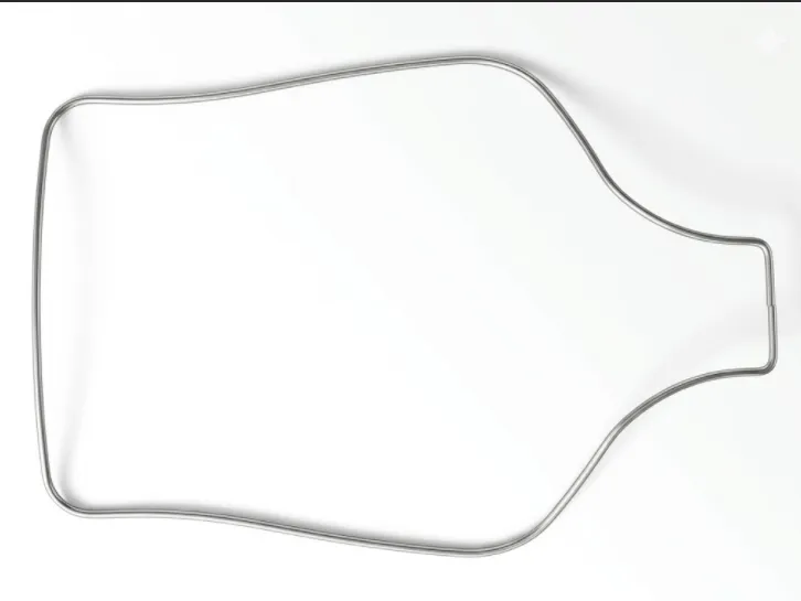 7mm Stainless Steel Wire Bending Backrest Frame | CNC Wire Bending Sample