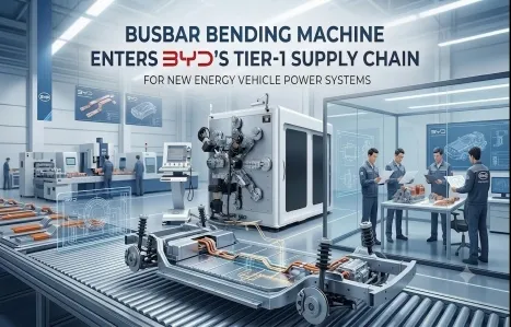 Belan Busbar Bending Machines Officially Enter BYD Tier 1 Supply Chain, 32 Units Bulk Delivered to Five Major Production Bases