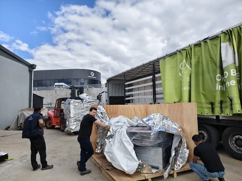 BELAN BL-3D-51400 arrival at the customer factory in Turkey