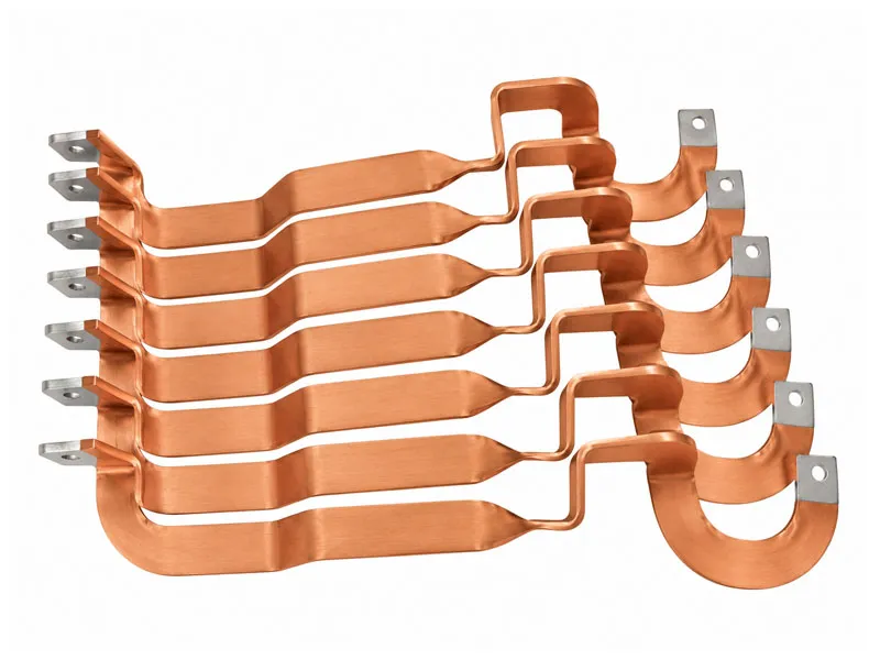 Electrical Cabinet Flat Bare Copper Bending